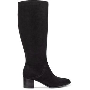 Style & Co. Womens Percyy Black Block Heel Dressy Mid-Calf Boots Shoes NWT 8.5 M